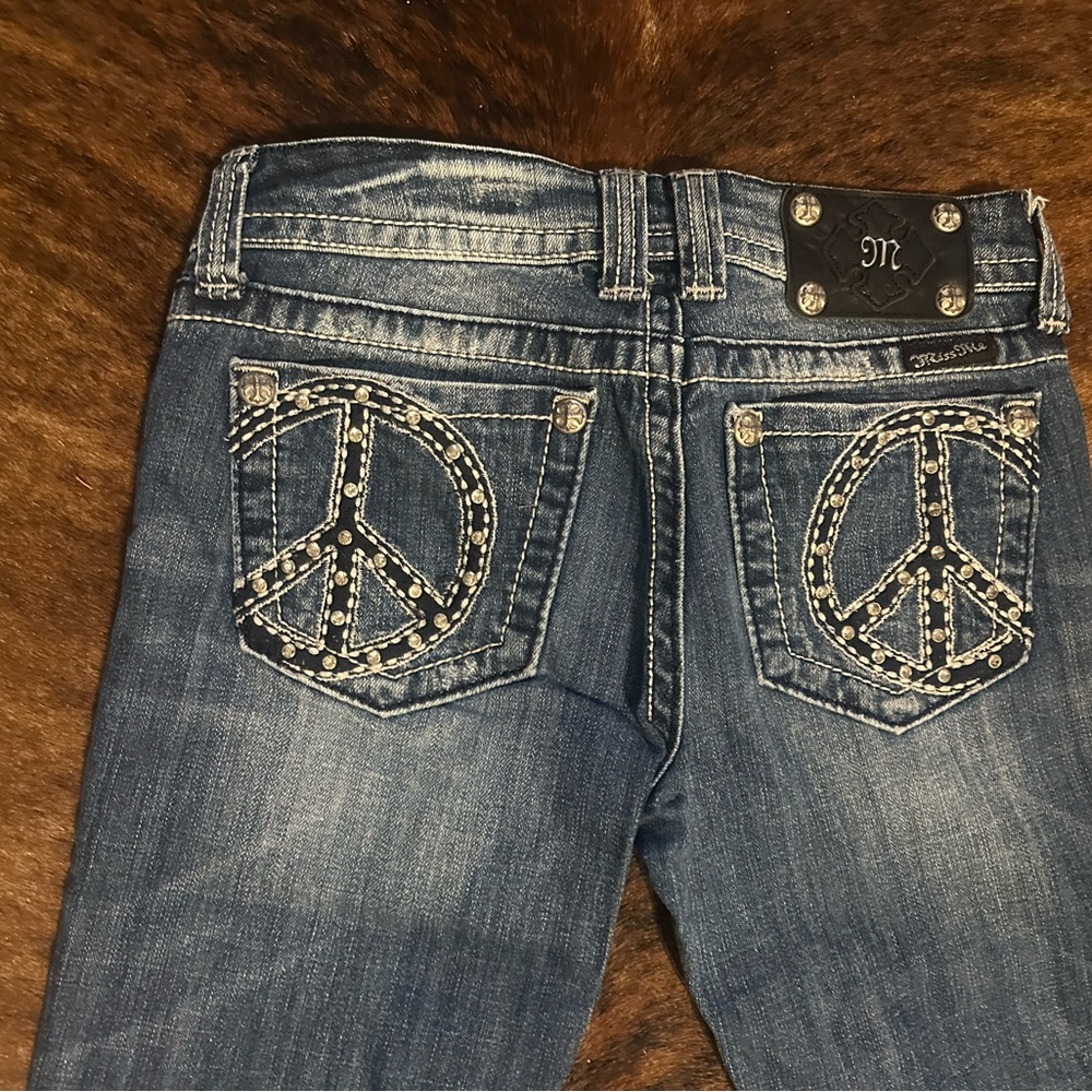 Miss Me Dark Blue Boot Cut Jeans - Picture 8 of 8